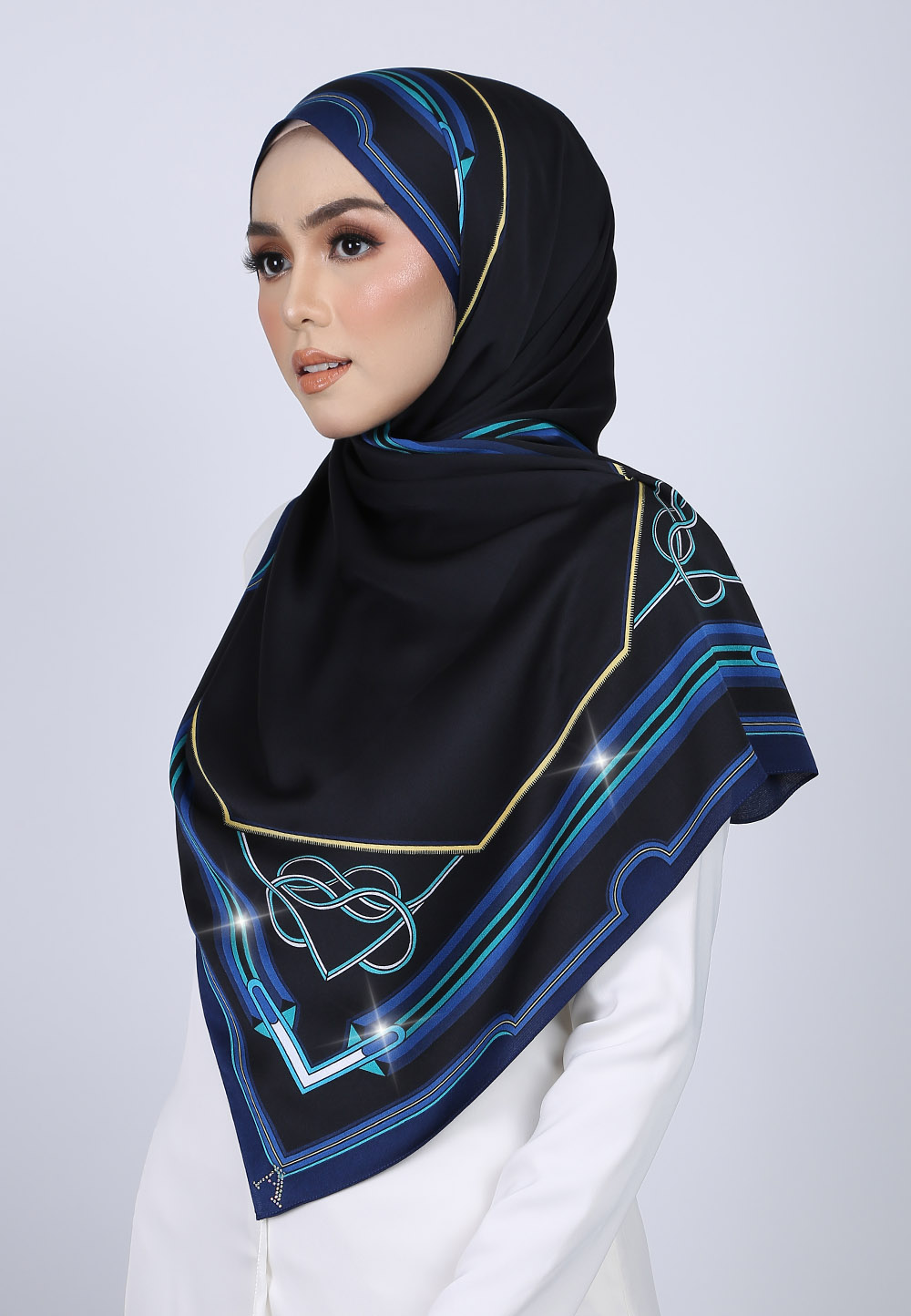 SHAWL LINER PTD DIAMOND 298